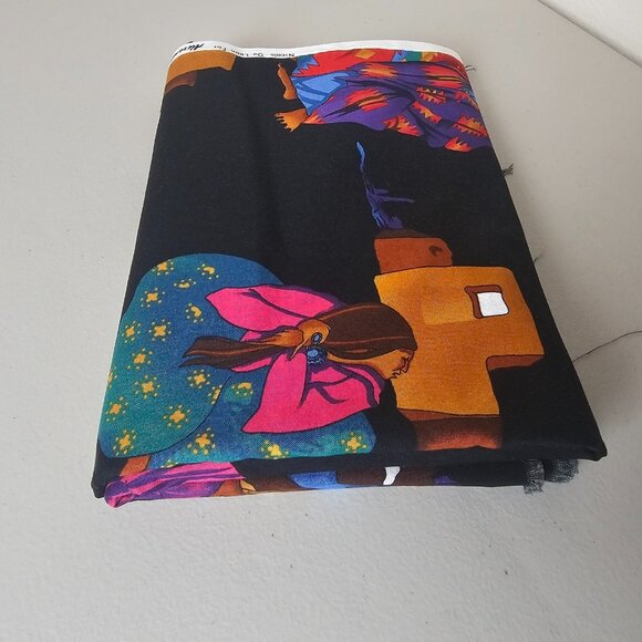 Alexander Henry Other - Nicole De Leon Alexander Henry Southwest Art Fabric W 42" L 57" Vintage OOP